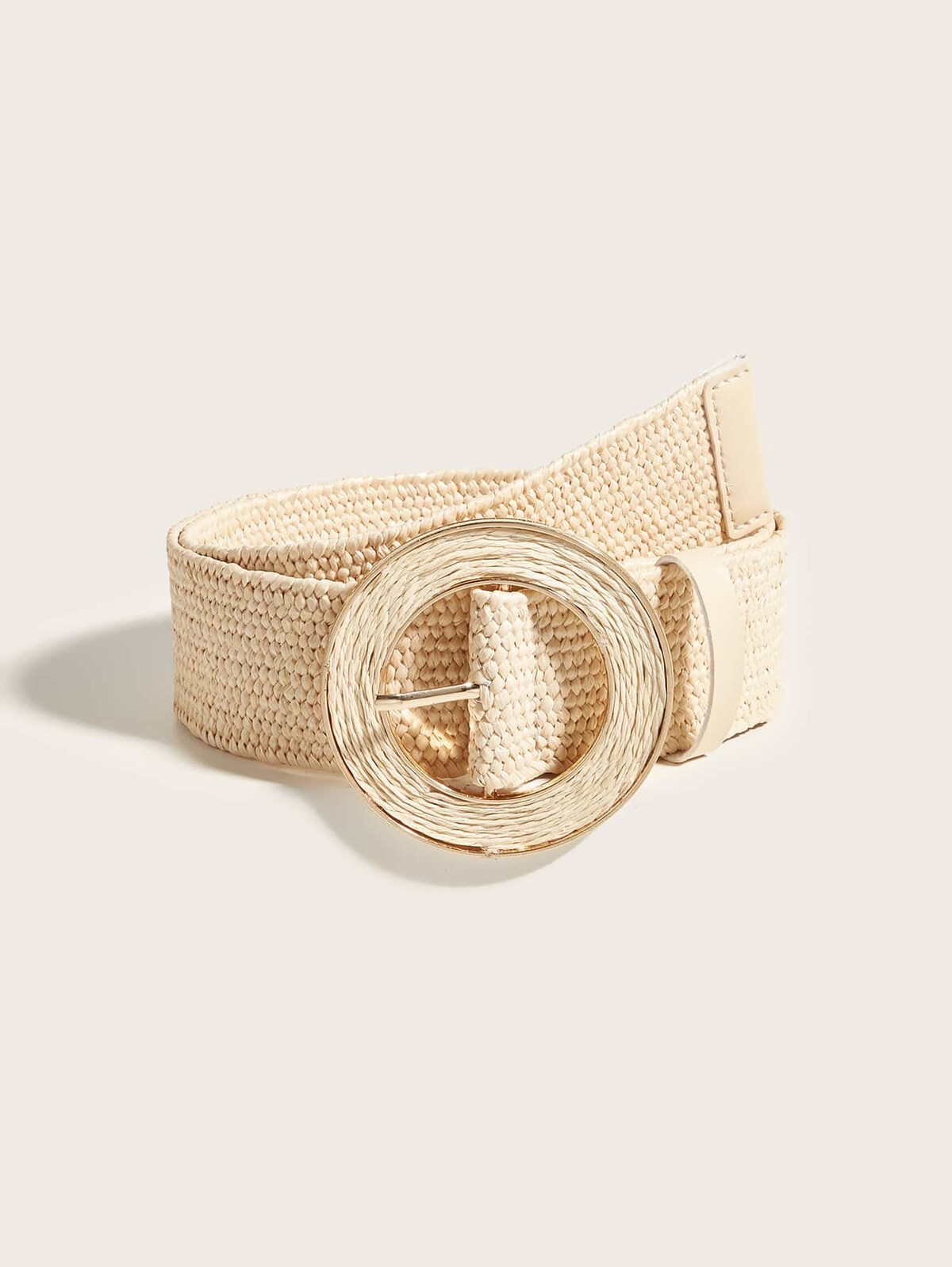 ceinture-elastique-raphia-avec-boucle_beige_67bcd3ca3ff5d Cinto elástico de ráfia com fivela - Image 1