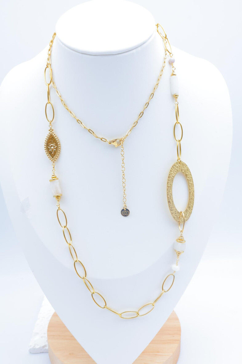 collier-sautoir-en-acier-inoxydable_blanc_686d0f539554a Colar longo em aço inoxidável - Image 1