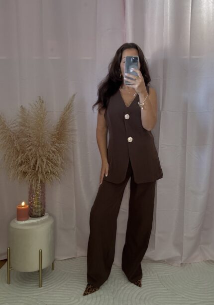 Conjunto fato calça