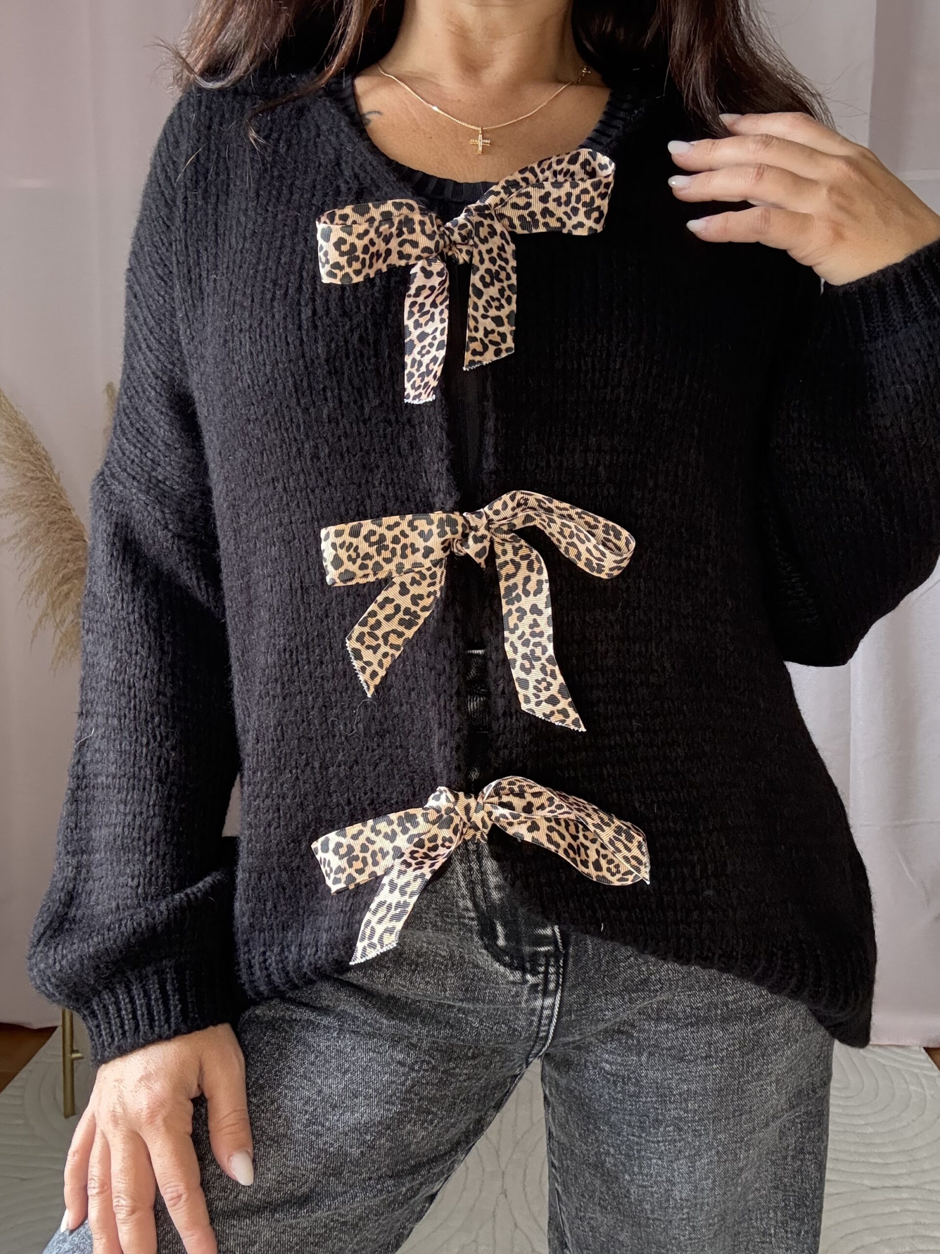 ref 10N Colete com nós leopardo - Image 1