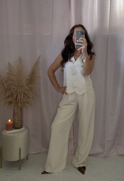 Conjunto colete e calça