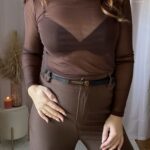 Top de rede manga comprida